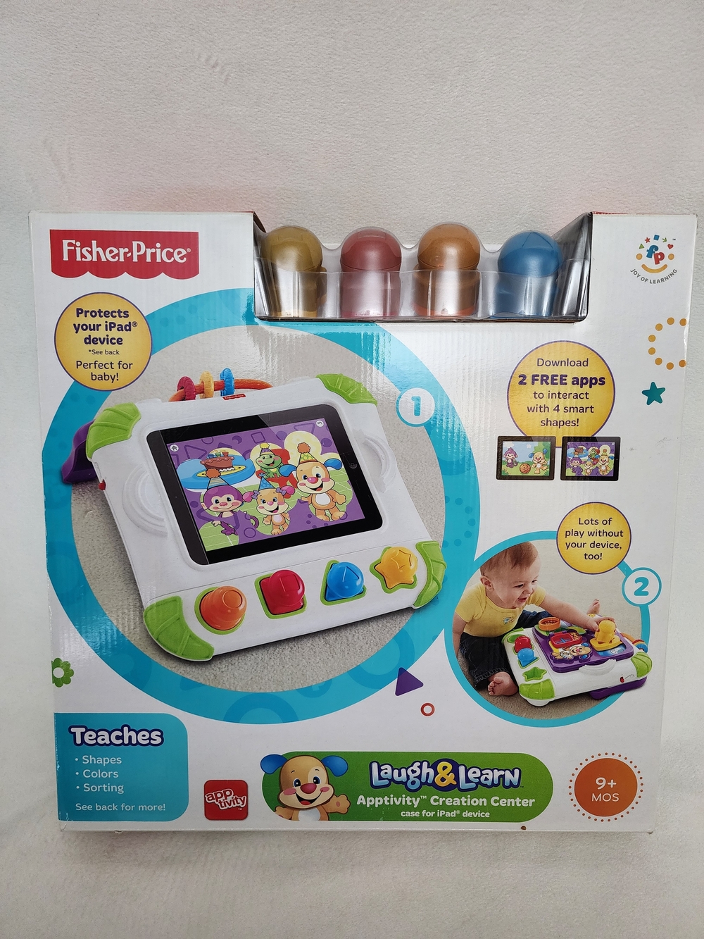 Fisher-Price Laugh & Learn Apptivity Creation Center - White with Green Accents